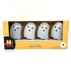 Halloween Ghost Pathway Markers LED Lights New